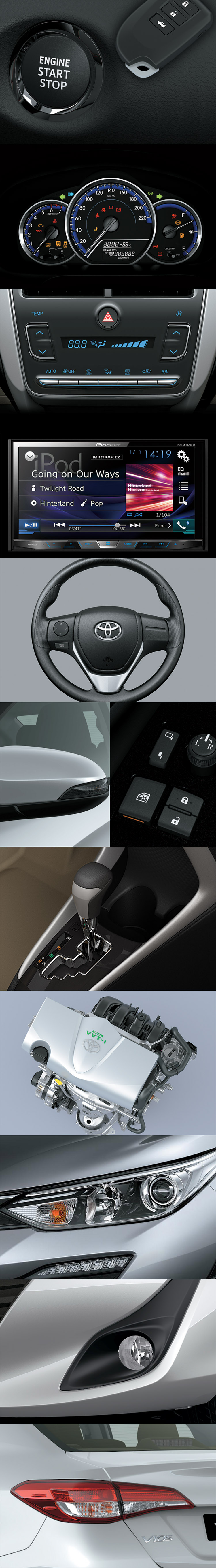 Xe ô tô VIOS 1.5E (CVT)