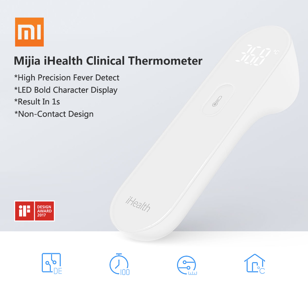 Nhiệt Kế Đo Nhiệt Độ Cơ Thể Xiaomi Mijia iHealth Nhiệt Kế Đo Nhiệt Độ Cơ Thể Xiaomi Mijia iHealth