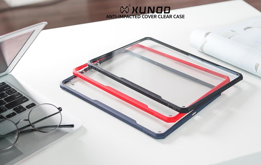 Ốp lưng XUNDD cao cấp viền máy nhựa dẻo dầy chống sốc airbag 4 góc, mặt lưng trong suốt bảo vệ iPad 9.7 2017 / 9.7 2018-Hàng chính hãng