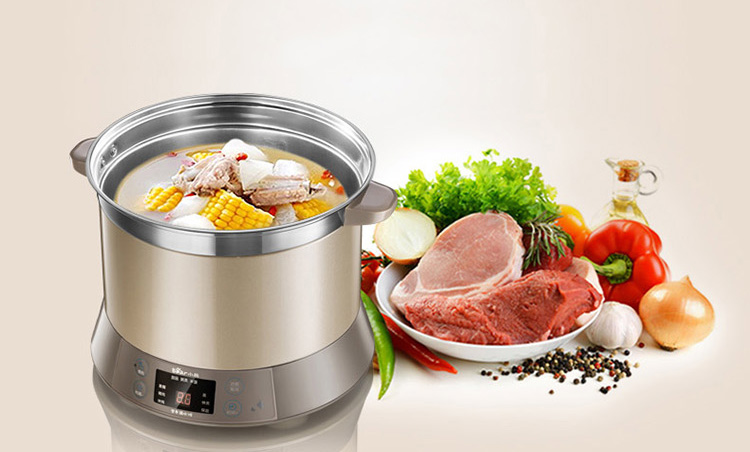 Bear (Bear) electric stew pot stewed stainless steel electric stew pot stew soup soup pot porridge pot DDZ-125TC 2.5L