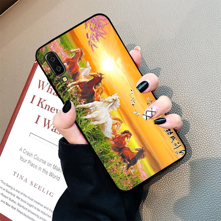 Ốp kính cường lực cho điện thoại Samsung Galaxy A7 2018/A750 - mã đáo thành công MS MDTC003