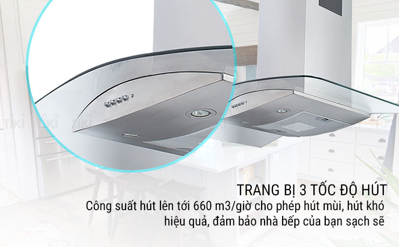 Máy Hút Khử Mùi Kính Cong Faber Arco Plus 90 (90 cm) - Hàng Chính Hãng
