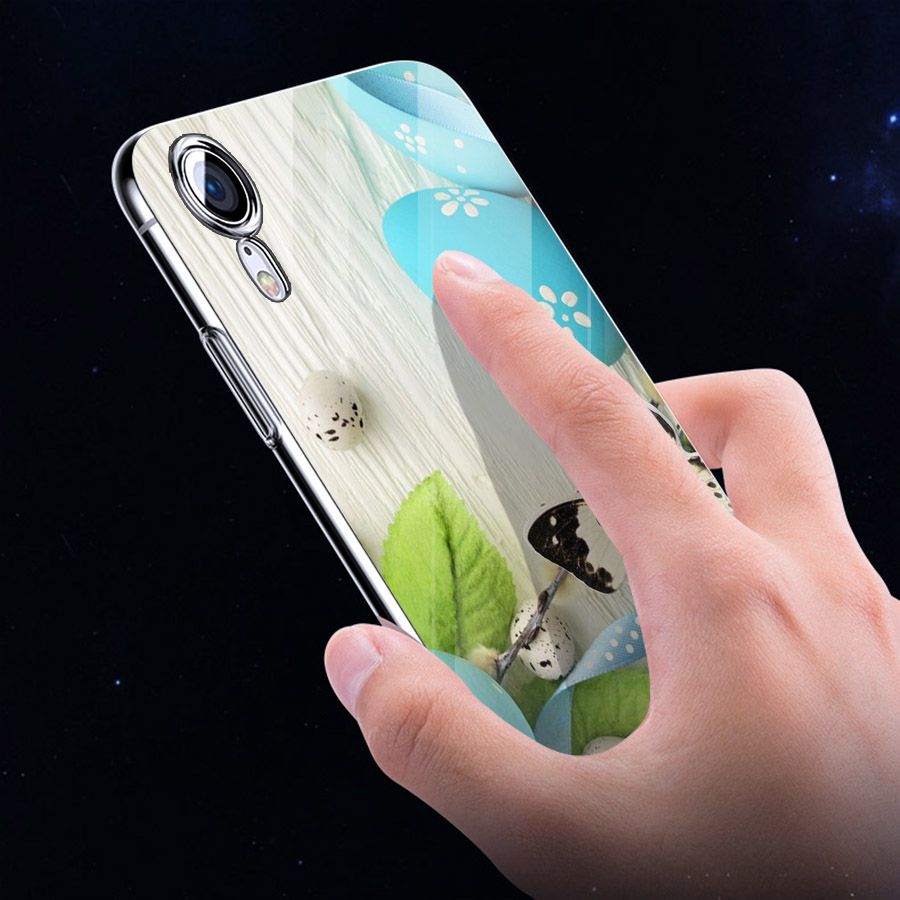 Ốp điện thoại kính cường lực cho máy iPhone X/XS - bướm đẹp MS BUOMD096