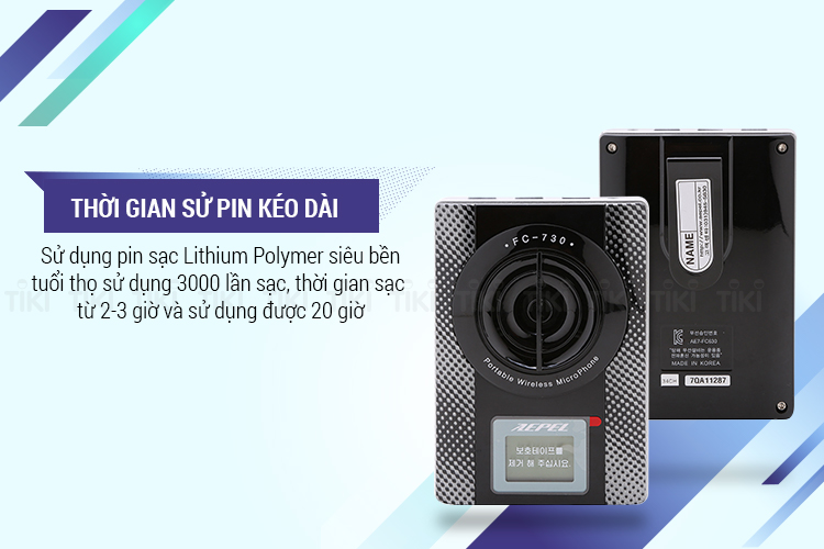 Máy Trợ Giảng Aepel FC 730 - Hàng Chính Hãng