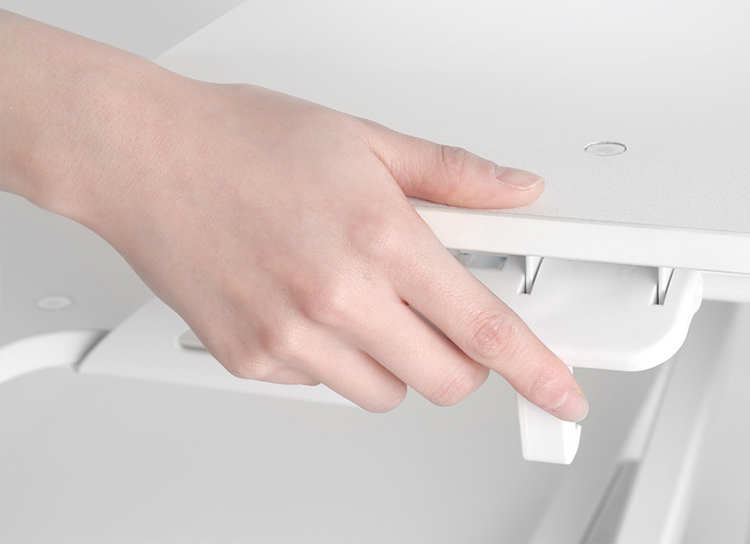 Brateck Stand Office Lift Desktop Computer Desk Laptop Monitor Stand Desk Workable Folding Workbench Desk DWS06-01 White Brateck Stand Office Lift Desktop Computer Desk Laptop Monitor Stand Desk Workable Folding Workbench Desk DWS06-01 White