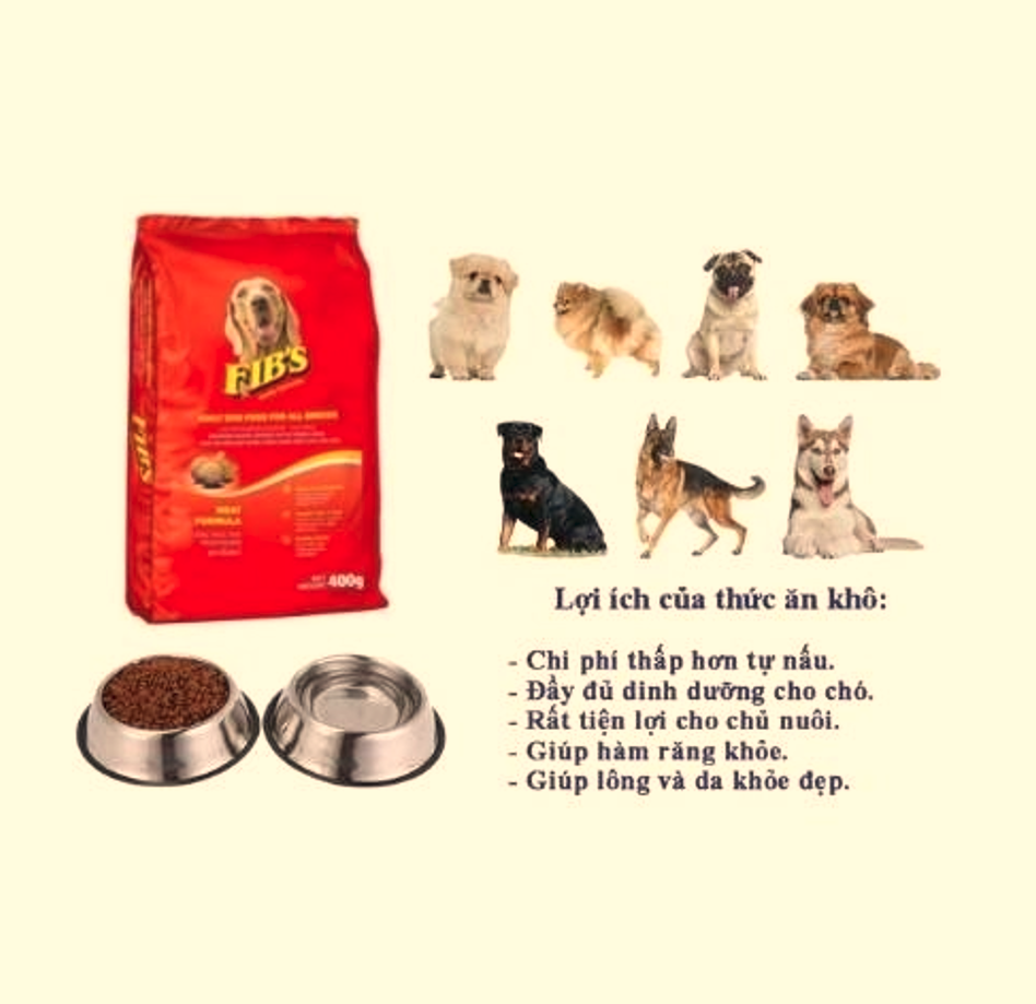 [ 20KG ] Thức ăn cho chó trưởng thành Fib's [ 20KG ]