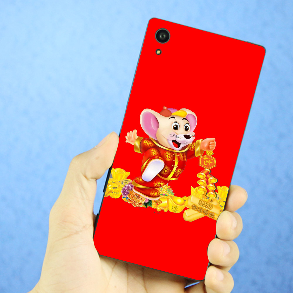Ốp lưng điện thoại Sony Xperia XA Ultra - Chuột thần tài 14 MS CTT14