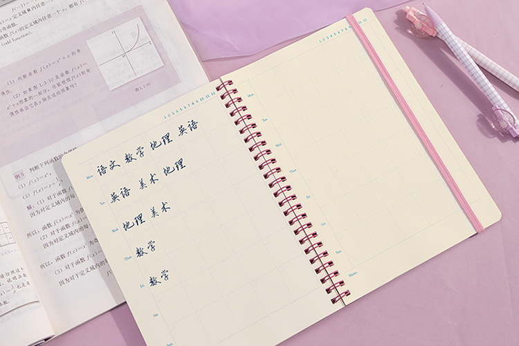 Sổ Tay Ghi Chép Gáy Lò Xo 60 Khổ A5 Deli - 24200