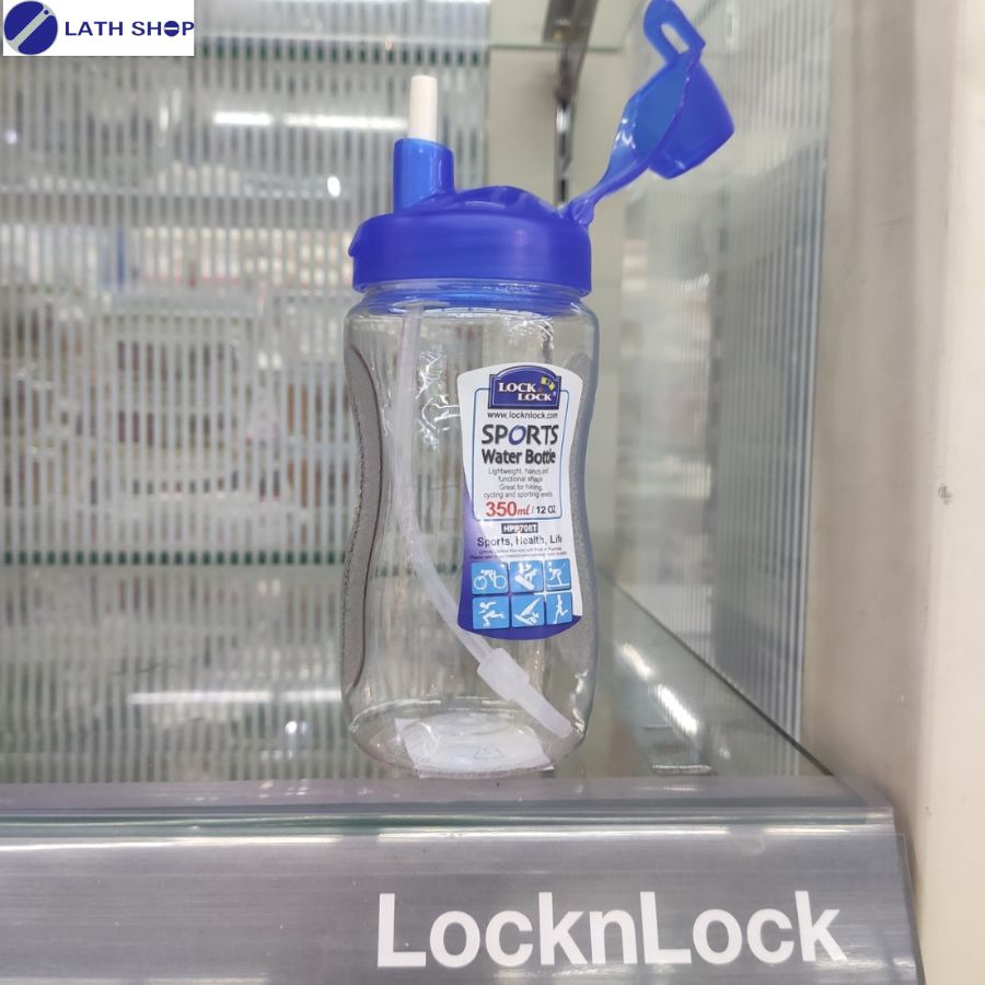Bình Nước Lock&Lock Chất Liệu Nhựa PC Có Ống Hút - 350ml HPP708T