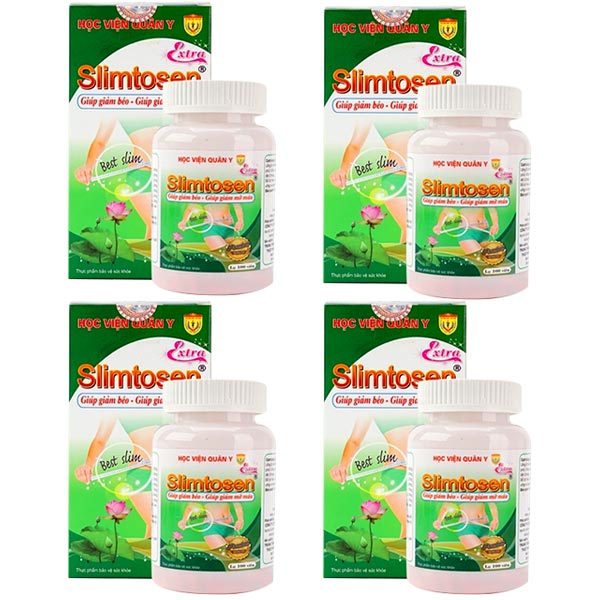 4 hộp Slimtosen Extra Học viện quân y