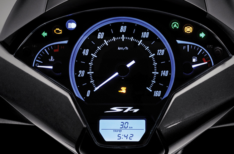 Xe Máy Honda SH 150i Phanh CBS 2019 - Phiên bản đen mờ