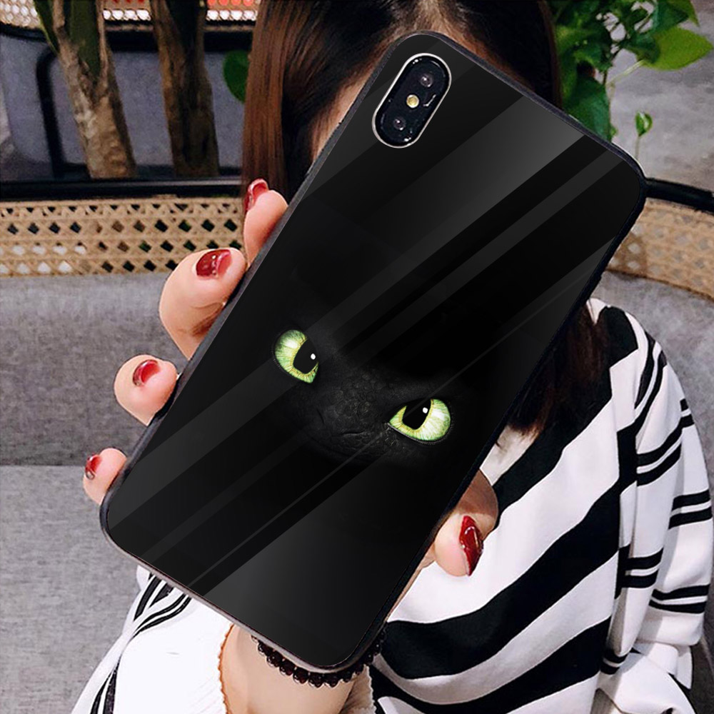 Ốp kính cường lực cho điện thoại iPhone X - Dragon's Eye MS ABLDANH001