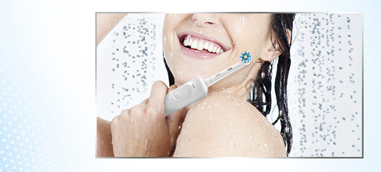 Braun Oral B (Oral-B) electric toothbrush adult 2D sonic vibration (with brush head * 2) fresh blue D100 Braun Oral B (Oral-B) electric toothbrush adult 2D sonic vibration (with brush head * 2) fresh blue D100