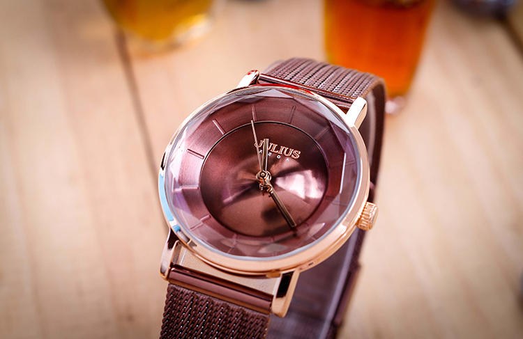 Đồng hồ nữ Julius JA-1129D (Tím)