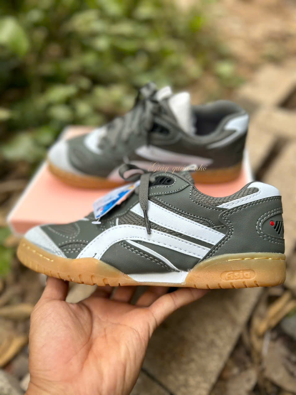 Giày thể thao nam Asia, đế kếp, bền, rẻ, dùng cho lao động và thể thao size 36-44