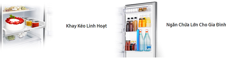 Tủ Lạnh Inverter Samsung RT25HAR4DSA/SV (255L) - Bạc - Hàng chính hãng