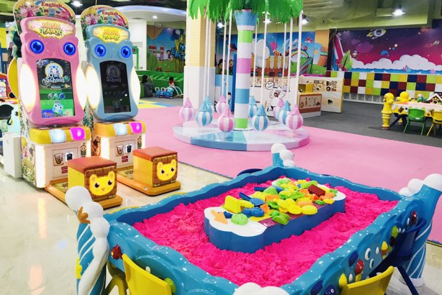 HN - Vui chơi thỏa thích không giới hạn cho bé tại Amazing Town Hà Đông