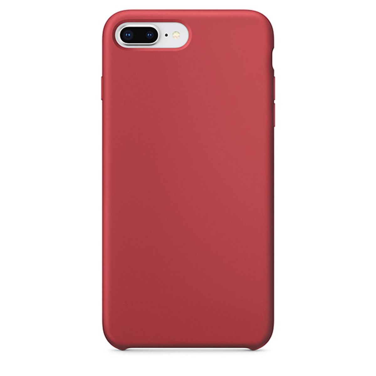 Ốp lưng silicone case cho iPhone 7 Plus/ 8 Plus chống sốc chống bám bẩn có lớp nhung lót mặt trong chống trầy xước điện thoại - Hàng chính hãng 