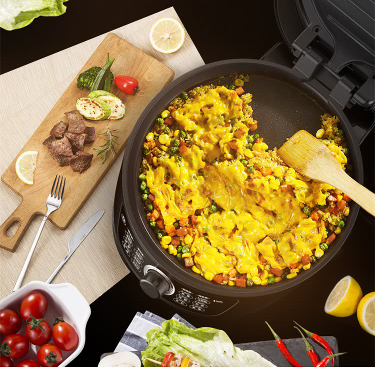 Midea (Midea) electric baking pan home breakfast machine crispy pancake machine firepower adjustable frying pan multi-purpose pot JK30Easy201 Midea (Midea) electric baking pan home breakfast machine crispy pancake machine firepower adjustable frying pan multi-purpose pot JK30Easy201