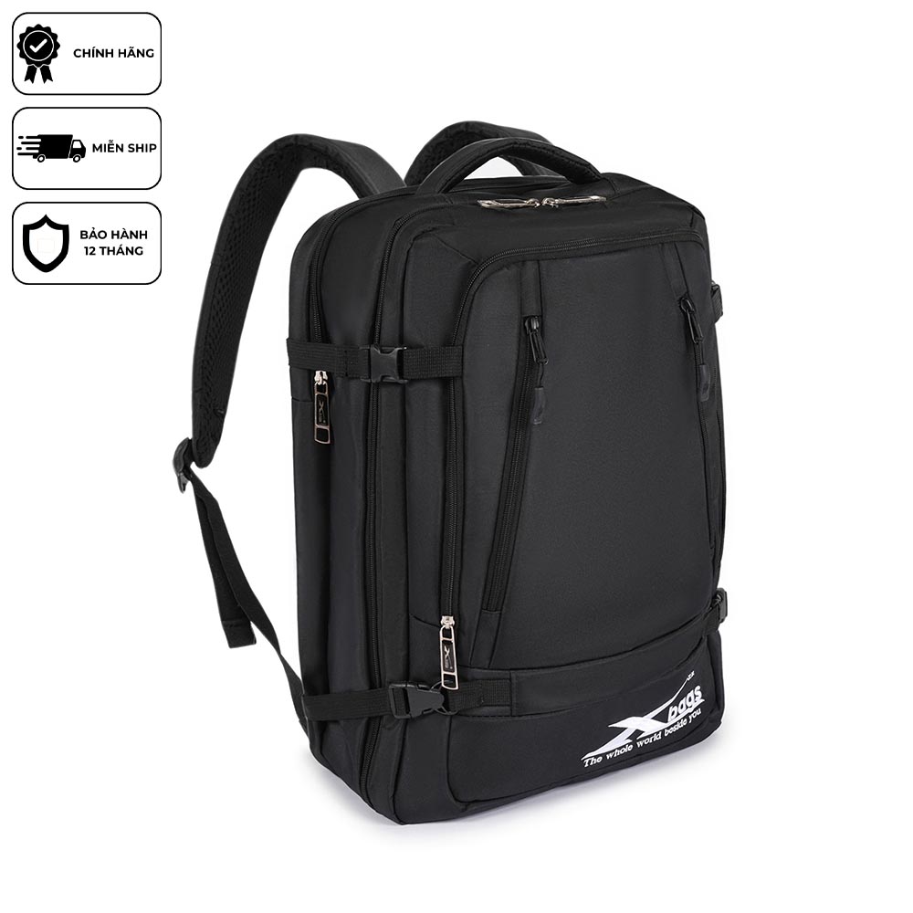 Balo Nam Nữ Cỡ Lớn Xbags Leader Xb 2006 – Balo Laptop 17 Inch, Nhiều Ngăn, Mở 180 Độ, Thiết Kế Tiện Dụng Cao Cấp!