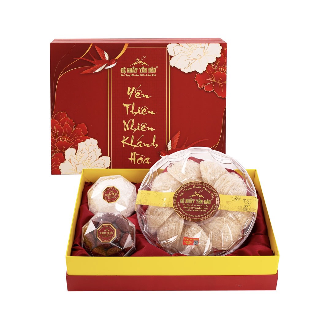 [BEST SALES] Yến Khánh Hòa - Yến Sợi Cao Cấp [Hộp 100g] - Đệ Nhất Yến Đảo - Bồi Bổ Sức Khỏe - Phục Hồi Chức Năng Phổi - Phụ Nử Sau Sinh - Đẹp Da - Chống Lão Hóa -Kéo Dài Thanh Xuân- Hỗ Trợ Điều Trị Ung Thư -Tăng Cường Sinh Lý -Trí Nhớ - Cải Thiện Giấc Ngủ