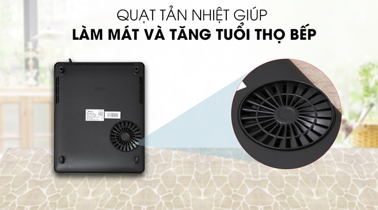 Bếp từ Midea MI-T2120DD - Hàng chính hãng