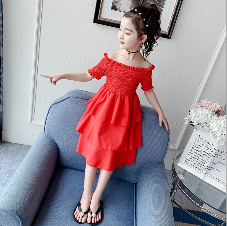 Mua Đầm maxi trễ vai dễ thương cho bé gái từ 13 đến 45 kg  DB67  Tiki