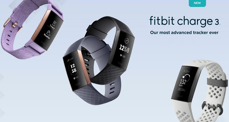 Vòng Theo Dõi Sức Khỏe Fitbit Charge 3 - Hàng Chính Hãng