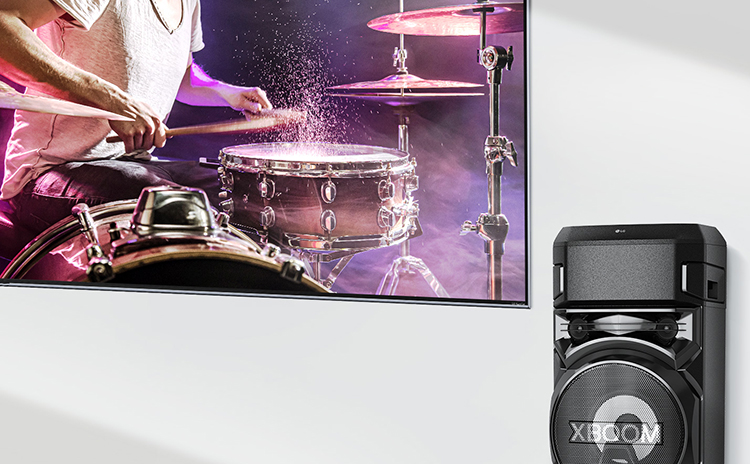 Loa Kéo Bluetooth LG XBOOM RN5 - Hàng Chính Hãng