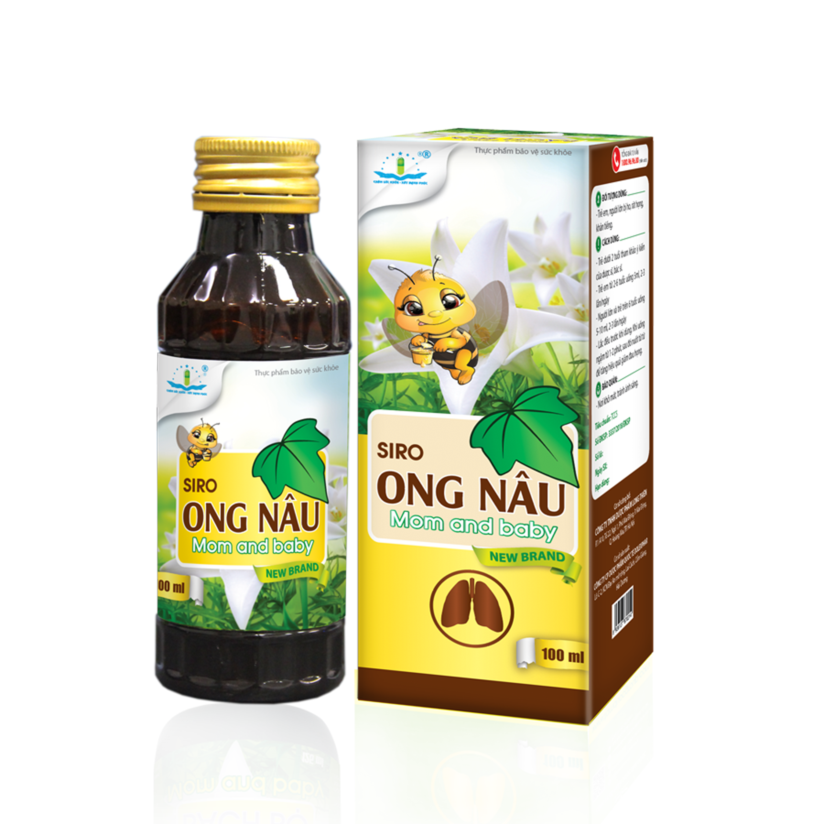 Siro ong nâu Mon and baby new brand 1