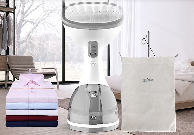 Huaguang (HG) linked hot machine QH01C portable handheld steam hanging machine (rose red)