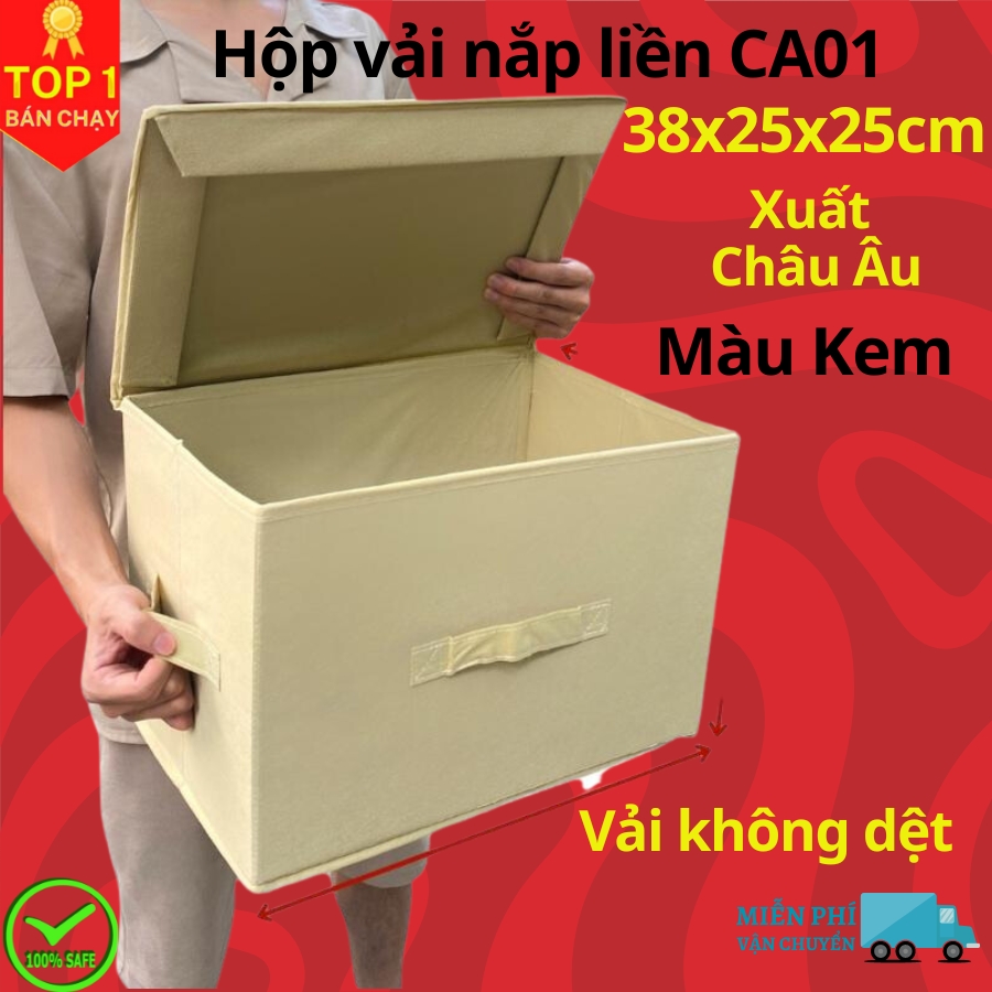 Hộp Đựng Đồ Đa Năng Quần Áo Chăn Màn – Túi Vải Đựng Phong Cách Thụy Điển Sang Trọng, Lịch Sự – Chính hãng D Danido