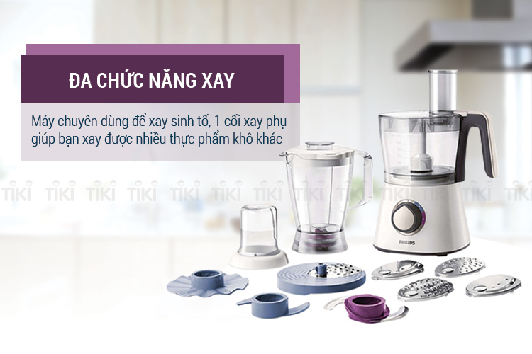 Máy Xay Đa Năng Philips HR-7761 (750W)