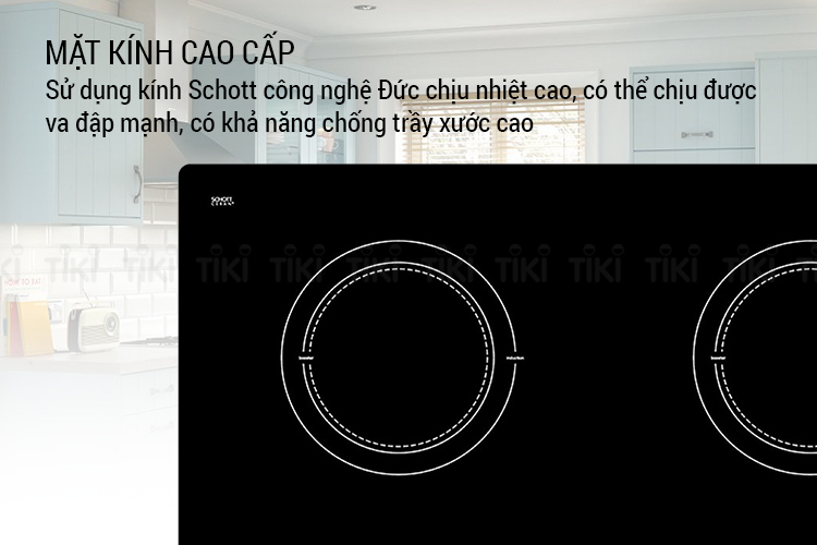Bếp Âm Từ Đôi Hafele HC-I772C (77cm) - Hàng Chính Hãng