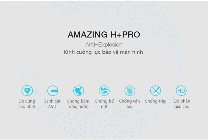 Kính cường lực Xiaomi Redmi Note 5 Nillkin Amazing H + PRO