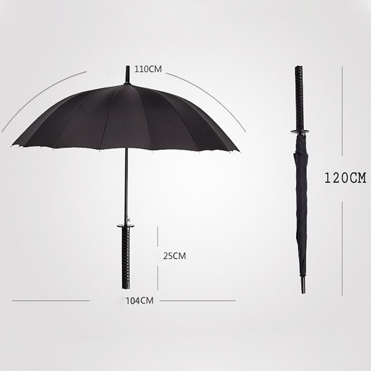 Ô Dù Tay Cầm Kiếm Samurai 