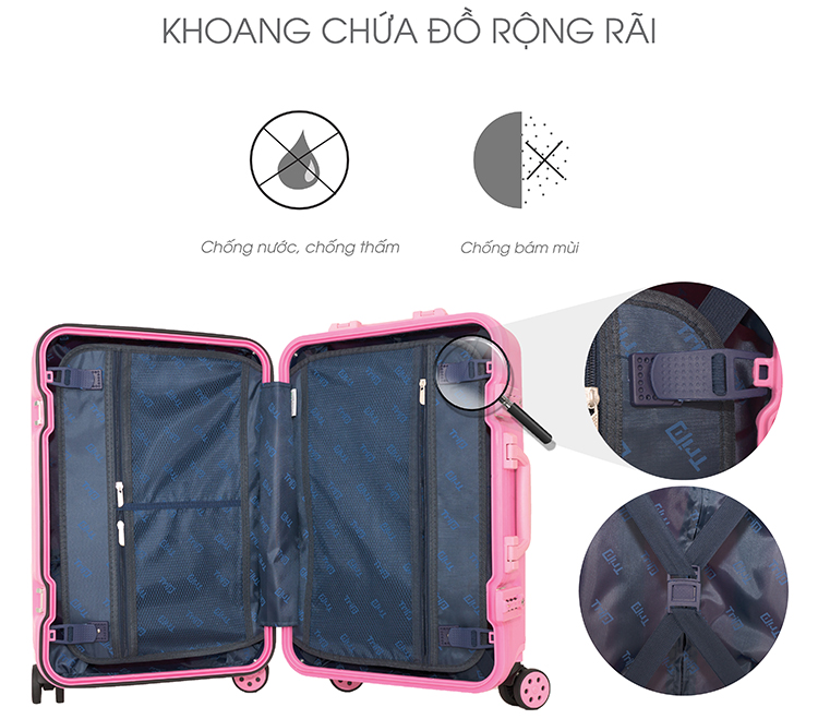 Vali Chống Trộm Trip A09 Size 60cm (24inch)
