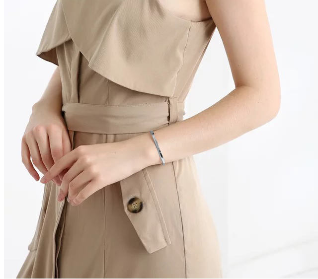 Vòng Tay Julius Hàn Quốc JSB078 Thép Không Gỉ - Thanh Lịch - Dịu Dàng