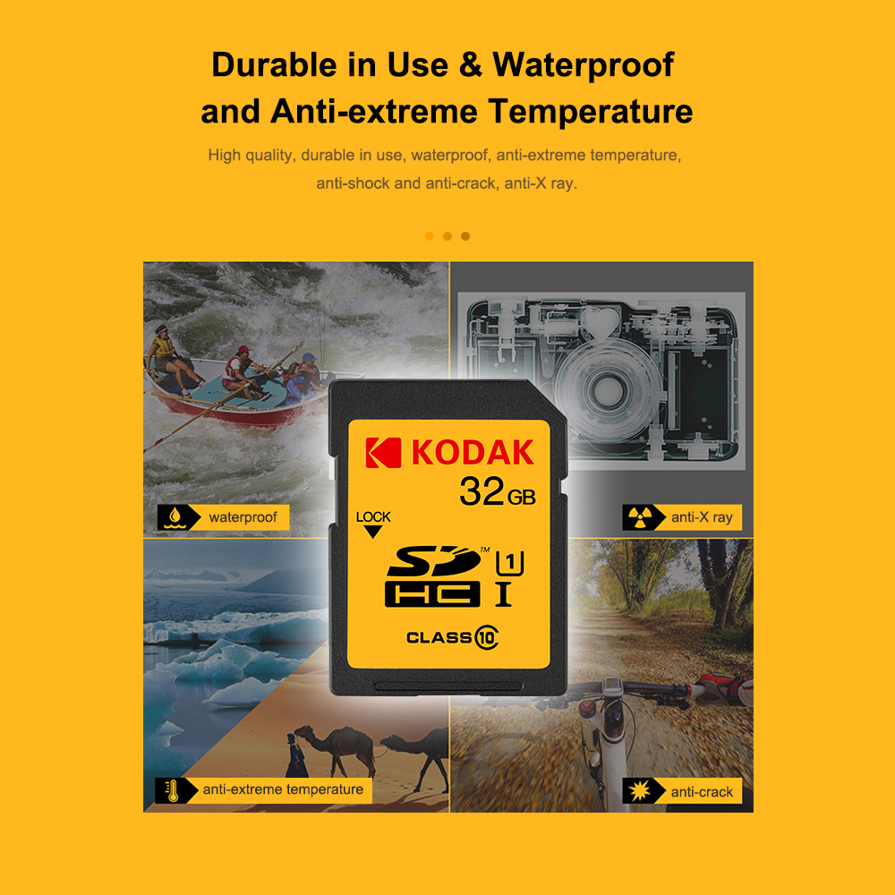 Thẻ Nhớ SD Kodak U1 Cho Máy Ảnh Kỹ Thuật Số