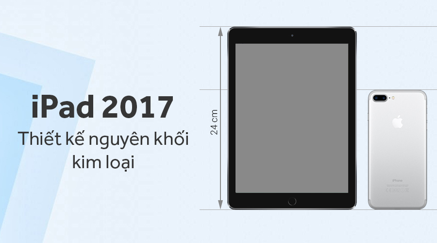 iPad WiFi 128GB New 2017 - Hàng Chính Hãng