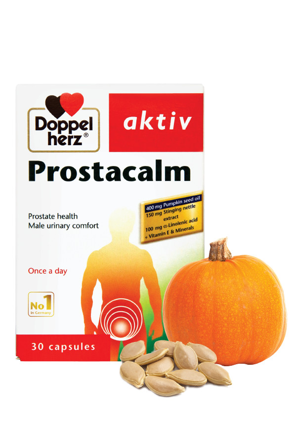 Viên uống cho người phì đại tiền liệt tuyến Doppelherz Aktiv Prostacalm (Hộp 30 viên) 1