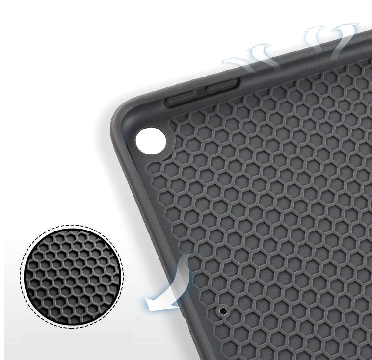 Bao da iPad Mini 5, Mini 4 chính hãng Mutural có khay đựng bút