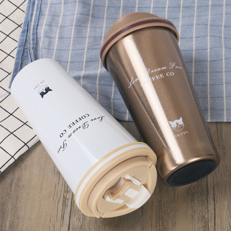 Thermos Mug Coffee Mug Commercial 500Ml Heat Preservation Sport Drink