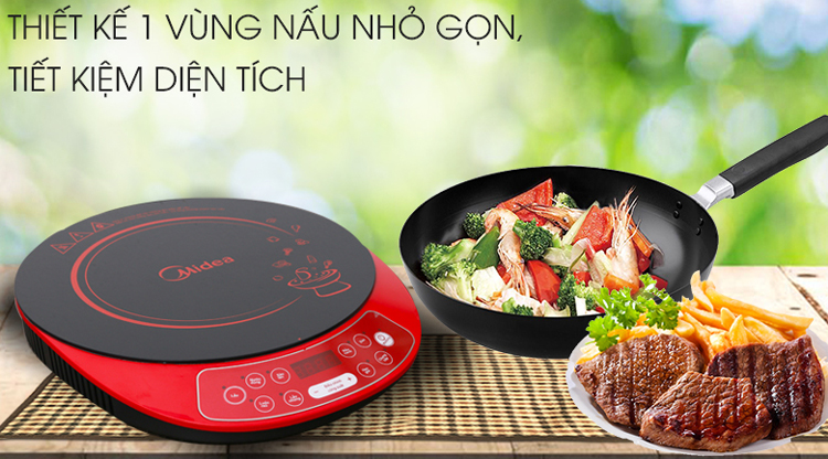 Bếp điện từ Midea MI-B2118DH