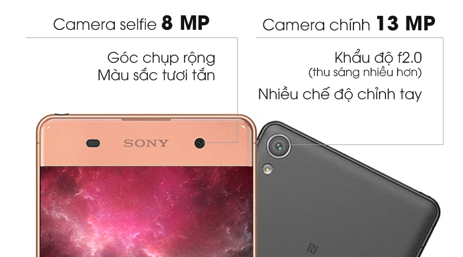 Điện Thoại Sony Xperia XA F3116 - Hàng Chính Hãng