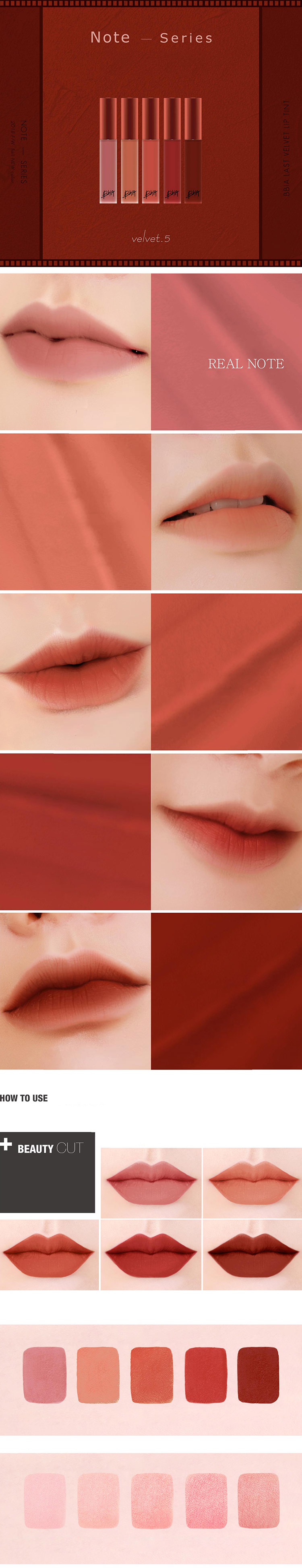 Son Kem Lì Bbia Last Velvet Lip Tint Version 5