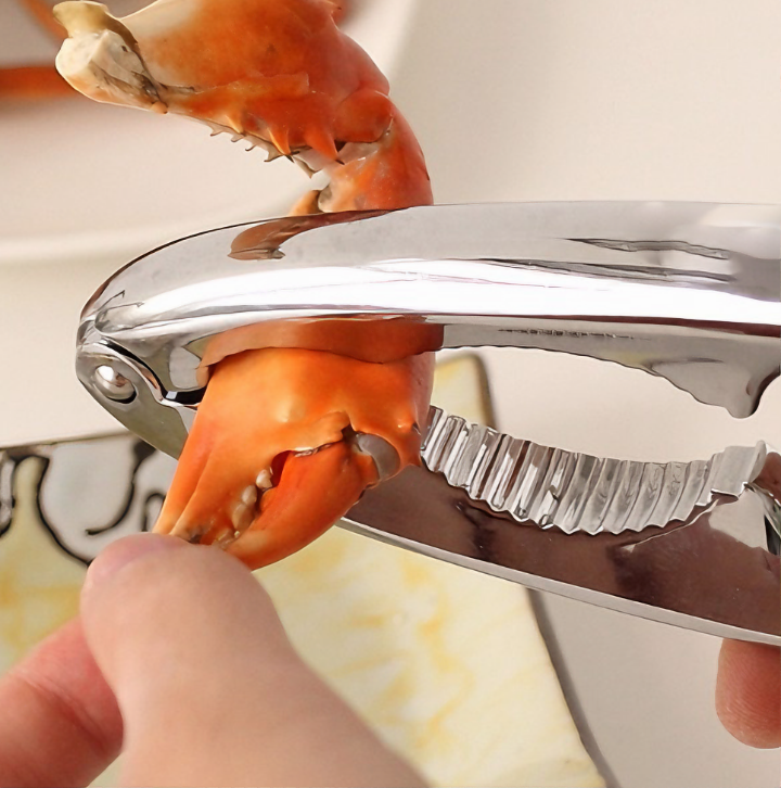 Dụng cụ KG97 kẹp càng cua, ghẹ, quả óc chó và các hạt khô tiện ích loại dày inox304 - Hàng chính hãng