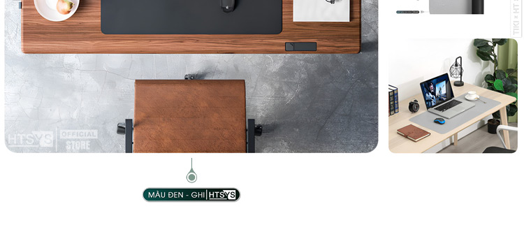 Lót chuột ASWEI kích thước 80x40 - Bề mặt mịn, dễ lau chùi, giá tốt