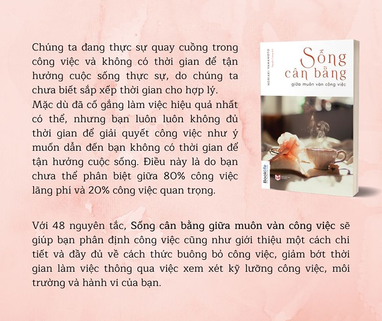 Sống Cân Bằng Giữa Muôn Vàn Công Việc