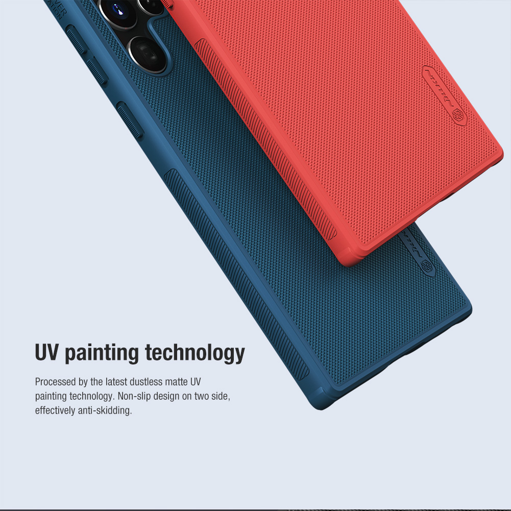 Ốp Lưng Nillkin Super Frosted Shield Pro cho Samsung Galaxy S22 Ultra - Hàng Nhập Khẩu